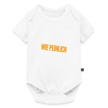 einfach nur peinlich - Baby Premium Kurzarmbody - Weiß - Vorne