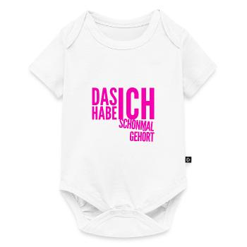 kenn ich schon - Baby Premium Kurzarmbody - Weiß - Vorne