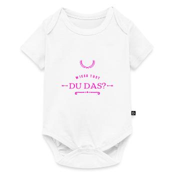 nenn mir dein Begründe - Baby Premium Kurzarmbody - Weiß - Vorne