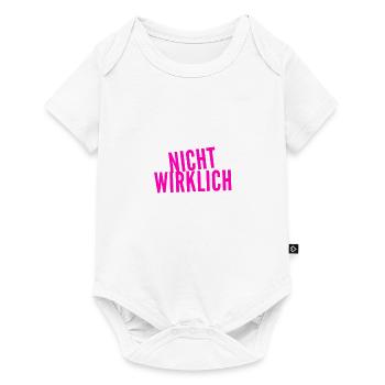 das möchte ich nicht - Baby Premium Kurzarmbody - Weiß - Vorne