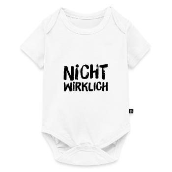 ich will das nicht - Baby Premium Kurzarmbody - Weiß - Vorne