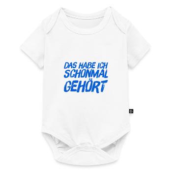 das kenn ich bereits - Baby Premium Kurzarmbody - Weiß - Vorne