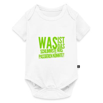 es wird gut werden - Baby Premium Kurzarmbody - Weiß - Vorne