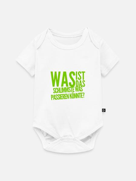 es wird gut werden - Baby Premium Kurzarmbody - Weiß