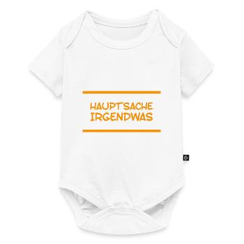 alles egal - Baby Premium Kurzarmbody - Weiß - Vorne