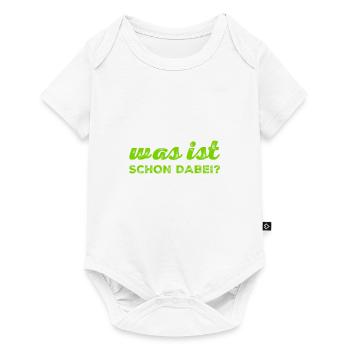 ist doch okay - Baby Premium Kurzarmbody - Weiß - Vorne
