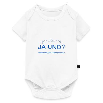 ist doch egal - Baby Premium Kurzarmbody - Weiß - Vorne