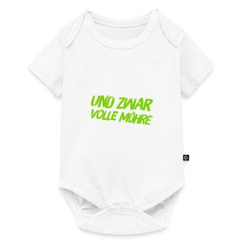 ich bin dafür - Baby Premium Kurzarmbody - Weiß - Vorne