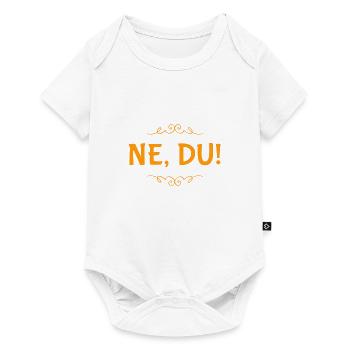 du machst es - Baby Premium Kurzarmbody - Weiß - Vorne