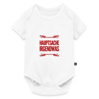 es ist egal - Baby Premium Kurzarmbody - Weiß - Vorne