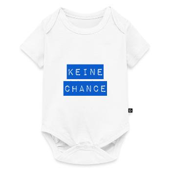 chancenlos - Baby Premium Kurzarmbody - Weiß - Vorne