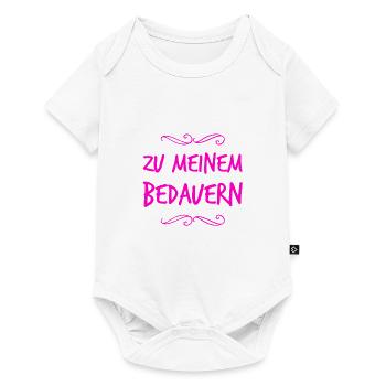 das ist bedauerlich - Baby Premium Kurzarmbody - Weiß - Vorne
