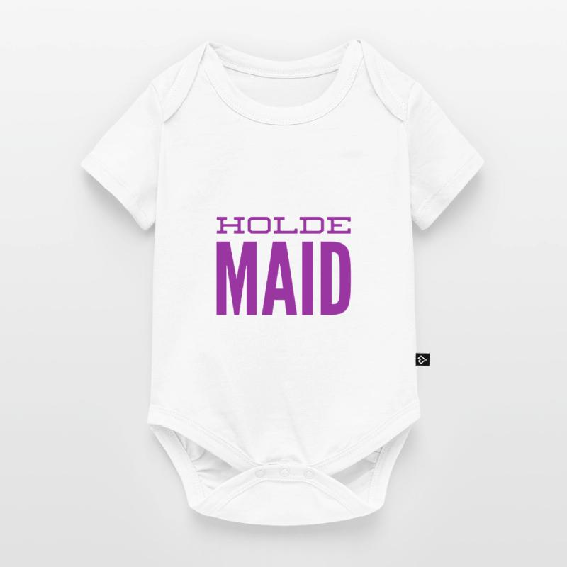 vor dir steht eine holde Maid Baby Premium Kurzarmbody