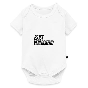 ich sehe die Verlockung - Baby Premium Kurzarmbody - Weiß - Vorne