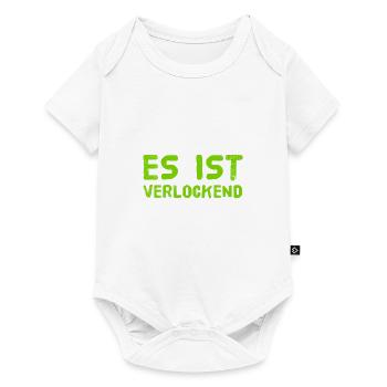 es spricht mich an - Baby Premium Kurzarmbody - Weiß - Vorne