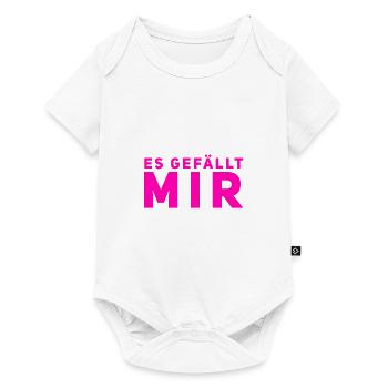 ich finde es großartig - Baby Premium Kurzarmbody - Weiß - Vorne