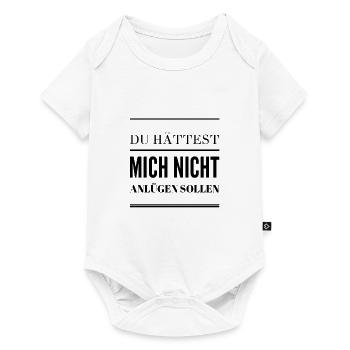ich mag keine Lügen - Baby Premium Kurzarmbody - Weiß - Vorne