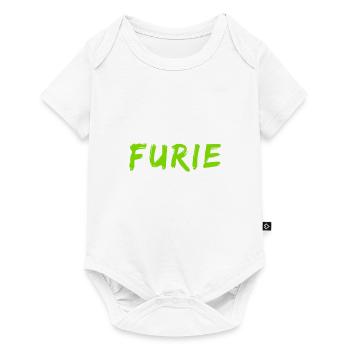 so sieht eine Furie aus - Baby Premium Kurzarmbody - Weiß - Vorne