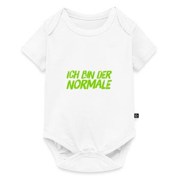 ich bin normal - Baby Premium Kurzarmbody - Weiß - Vorne