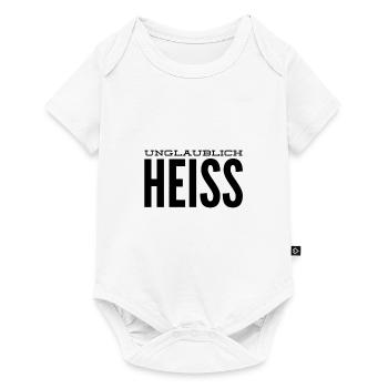 ich bin unglaublich heiß - Baby Premium Kurzarmbody - Weiß - Vorne
