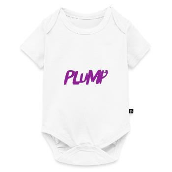 unbeholfen - Baby Premium Kurzarmbody - Weiß - Vorne
