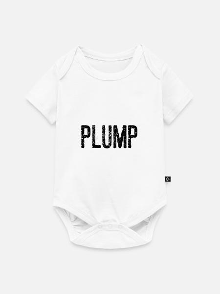 schwerfällig - Baby Premium Kurzarmbody - Weiß