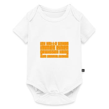 ich liebe das Drama - Baby Premium Kurzarmbody - Weiß - Vorne