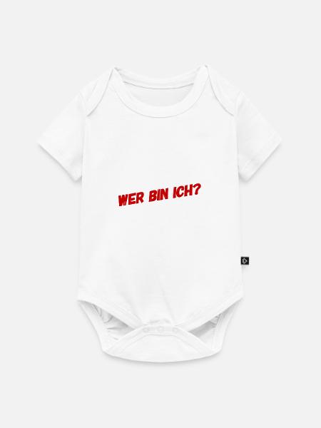 ich suche mich - Baby Premium Kurzarmbody - Weiß