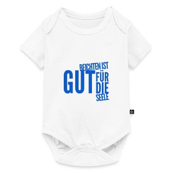 beichten tut gut - Baby Premium Kurzarmbody - Weiß - Vorne