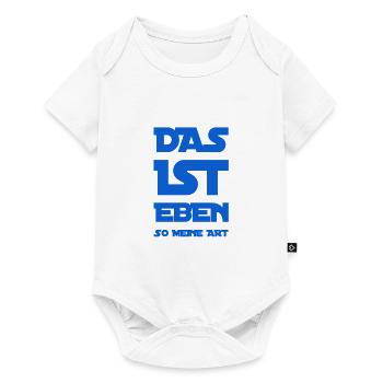 ich bin einzigartig - Baby Premium Kurzarmbody - Weiß - Vorne