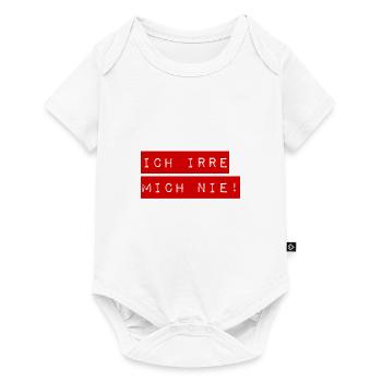 ich mache keine Fehler - Baby Premium Kurzarmbody - Weiß - Vorne