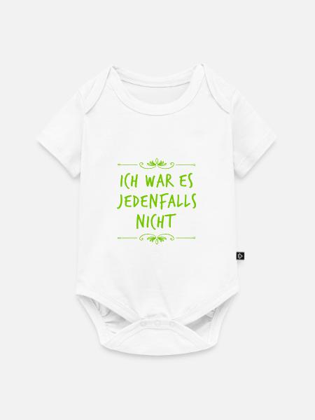 ich bin die Unschuld - Baby Premium Kurzarmbody - Weiß