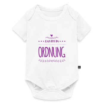 für mich ist das ok - Baby Premium Kurzarmbody - Weiß - Vorne