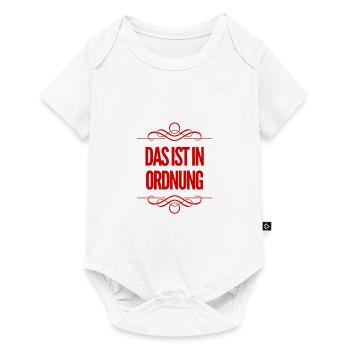 alles in Ordnung - Baby Premium Kurzarmbody - Weiß - Vorne
