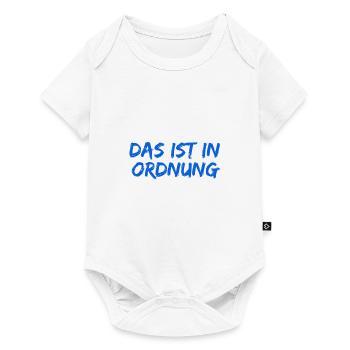 das ist kein Problem - Baby Premium Kurzarmbody - Weiß - Vorne