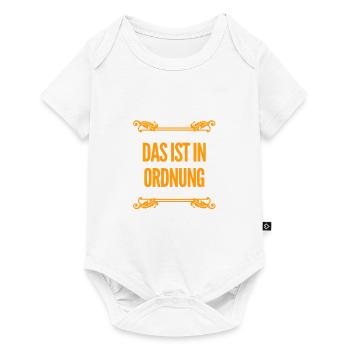 kein Problem - Baby Premium Kurzarmbody - Weiß - Vorne