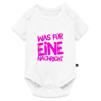 schlechte Nachrichten? - Baby Premium Kurzarmbody - Weiß - Vorne