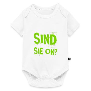 alles ok bei ihnen? - Baby Premium Kurzarmbody - Weiß - Vorne