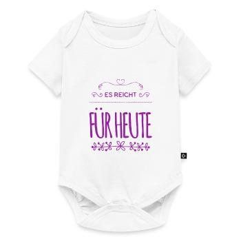 es ist genug - Baby Premium Kurzarmbody - Weiß - Vorne