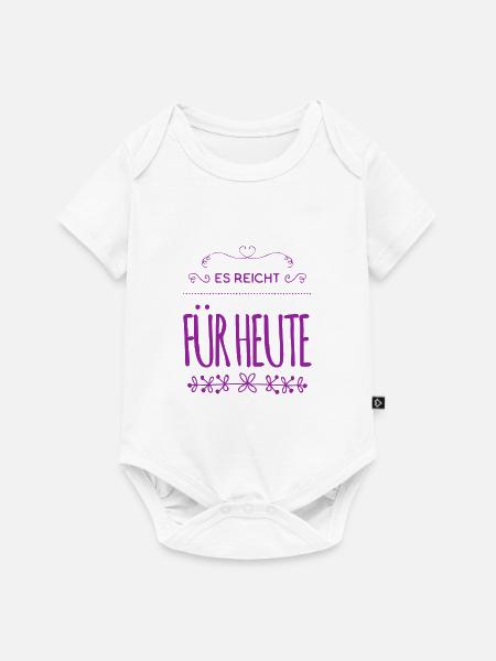 es ist genug - Baby Premium Kurzarmbody - Weiß
