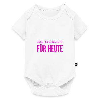 ich mag nicht mehr - Baby Premium Kurzarmbody - Weiß - Vorne