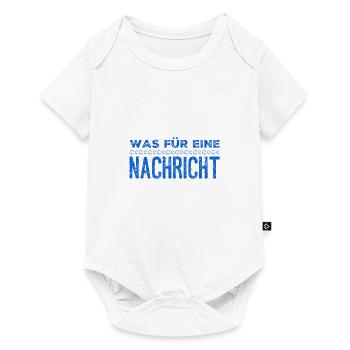 das kam unerwartet - Baby Premium Kurzarmbody - Weiß - Vorne