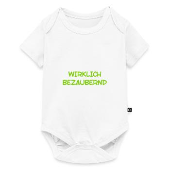wirklich bezaubernd - Baby Premium Kurzarmbody - Weiß - Vorne