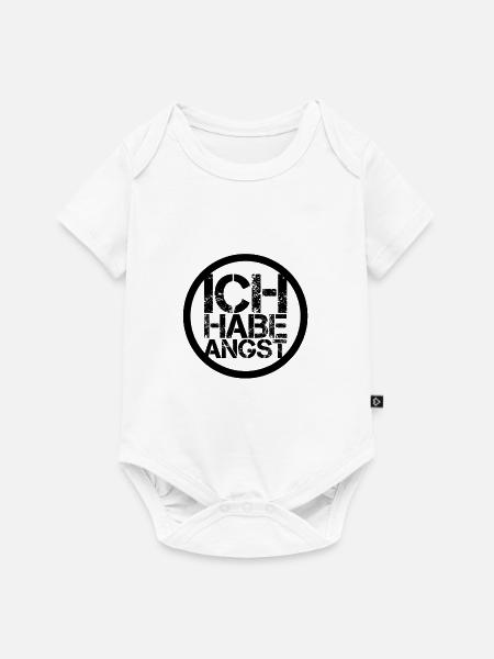 ich habe Angst - Baby Premium Kurzarmbody - Weiß