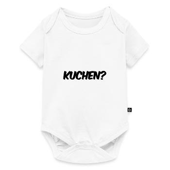 ein Stück Kuchen gefällig? - Baby Premium Kurzarmbody - Weiß - Vorne
