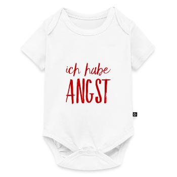 ich empfinde Angst - Baby Premium Kurzarmbody - Weiß - Vorne