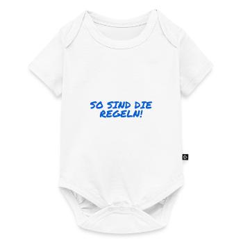 Regeln sind toll - Baby Premium Kurzarmbody - Weiß - Vorne