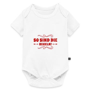 ich liebe Regeln - Baby Premium Kurzarmbody - Weiß - Vorne