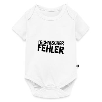 technischer Fehler - Baby Premium Kurzarmbody - Weiß - Vorne