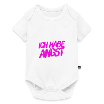 ich spüre Angst - Baby Premium Kurzarmbody - Weiß - Vorne